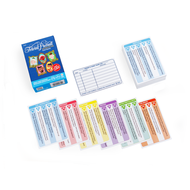 Trivial Pursuit Generations Card Game