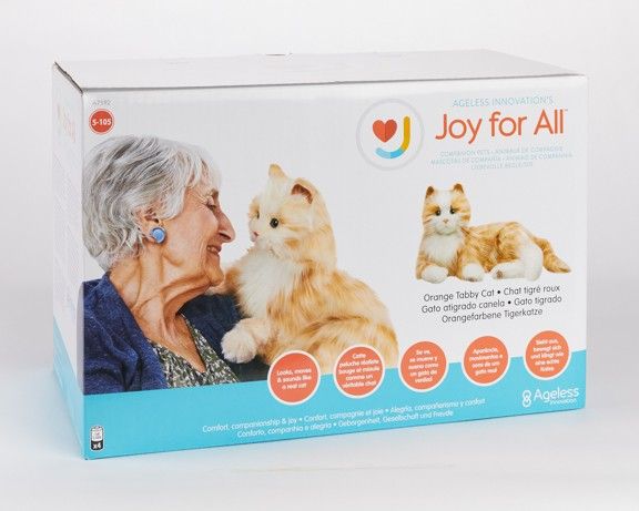 Lifelike Robotic Cats for Seniors - Joy for All – Ageless Innovation LLC